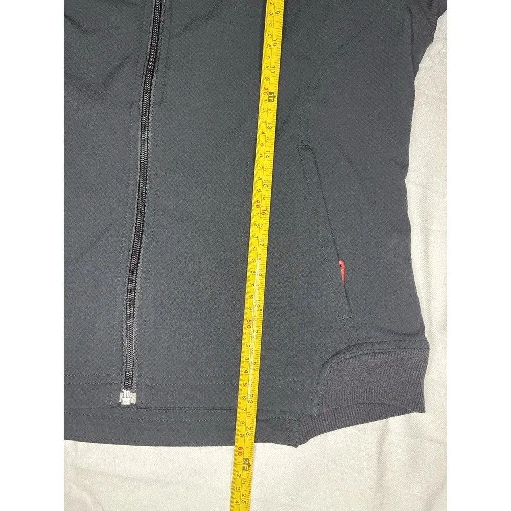 Nike Women's Black Sphere Dry Mesh Athletic Jacket‎ Size Medium Rare Silver Tag